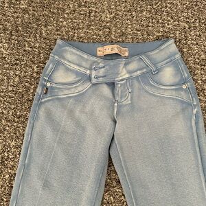 Beverly Light Blue Women's Brazilian Jeggings